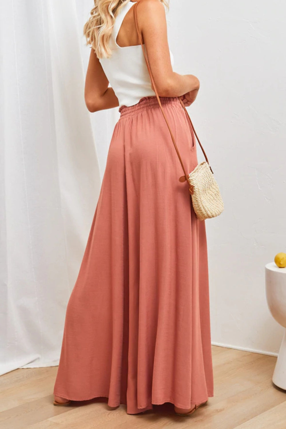 Wide Leg Pants with Pockets