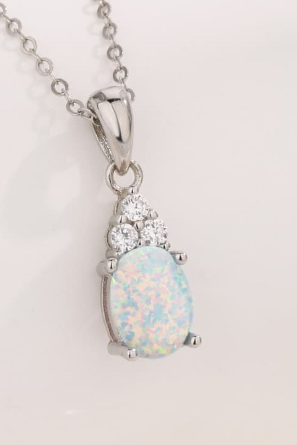 Find Your Center Opal Pendant Necklace