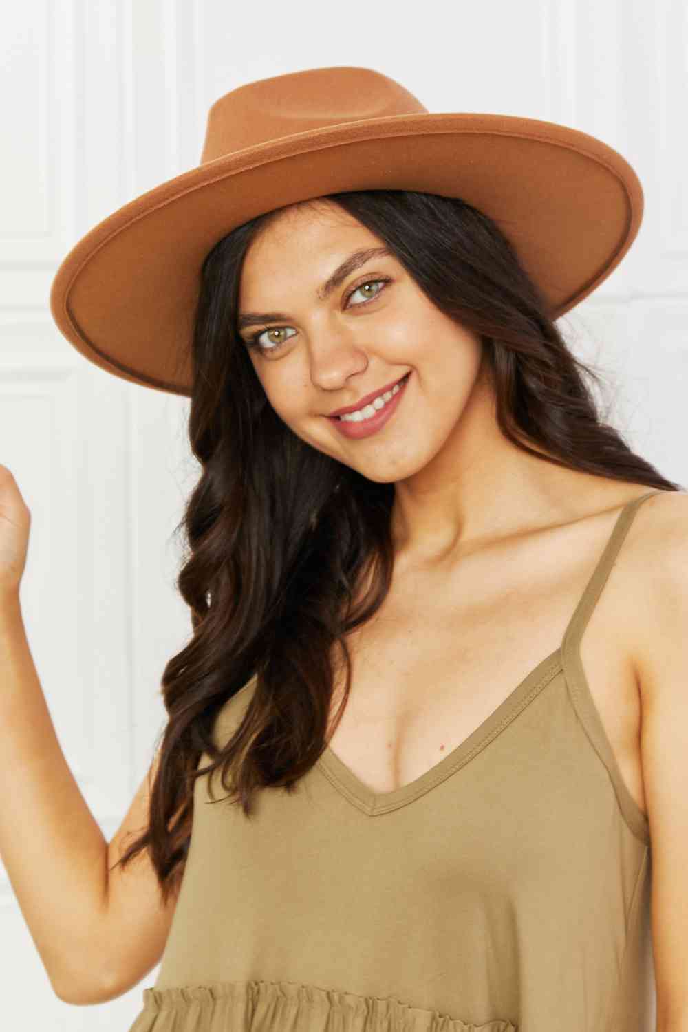 Trendsi Trends Wild Leopard Fedora Hat